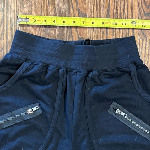 URBAN COOL BLACK DANCE/ATHLETIC PANTS WITH ZIPPERS - Picture 7 of 8